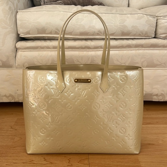Louis Vuitton Monogram Vernis Wilshire GM Bag (SN4180) - Picture 1 of 7